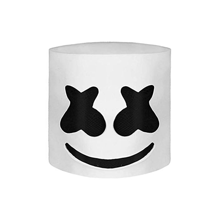 Buy koobea Halloween Party Marshmello DJ Mask Full Head Helmet Cosplay
