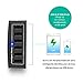 UL-Listed 6 Ports USB Charger 45 Watt 9A Rapid Charger Adapter, Zuoqi Desktop USB Charger Station for iPhone, Android Smartphones, iPad, Tablet, iPod, GPS, Camera, and More - Black