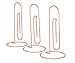 PAG 3 Packs Office Memo Holder Stand Table Place Cards Holders Menu Clips, Rose Gold