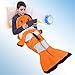 Clownfish Tail Blanket for Kids, Super Soft Fleece Mermaid Tail Sleeping Bag for Toddler Teen Girls Boys, Great Idea
