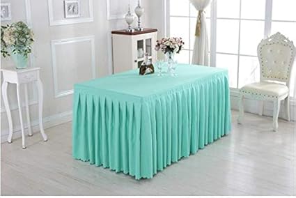 Amazon Com Table Skirts Table Cloth Solid Color Cover