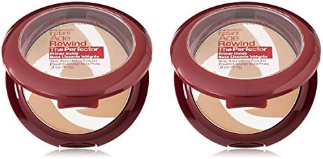 Maybelline New York Instant Age Rewind The Perfector Powder, Medium/Deep, 0.3 Ounce (Pack of 2) + FREE Luxury Luffa Loofah Bath Sponge On A Rope, Color May Vary