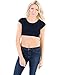 Halftee Nursing Cap Sleeve Layering Bra Reversible Scoop Neckline Shirt