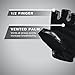 Harbinger Pro Non-Wristwrap Weightlifting Gloves with Vented Cushioned Leather Palm (Pair)