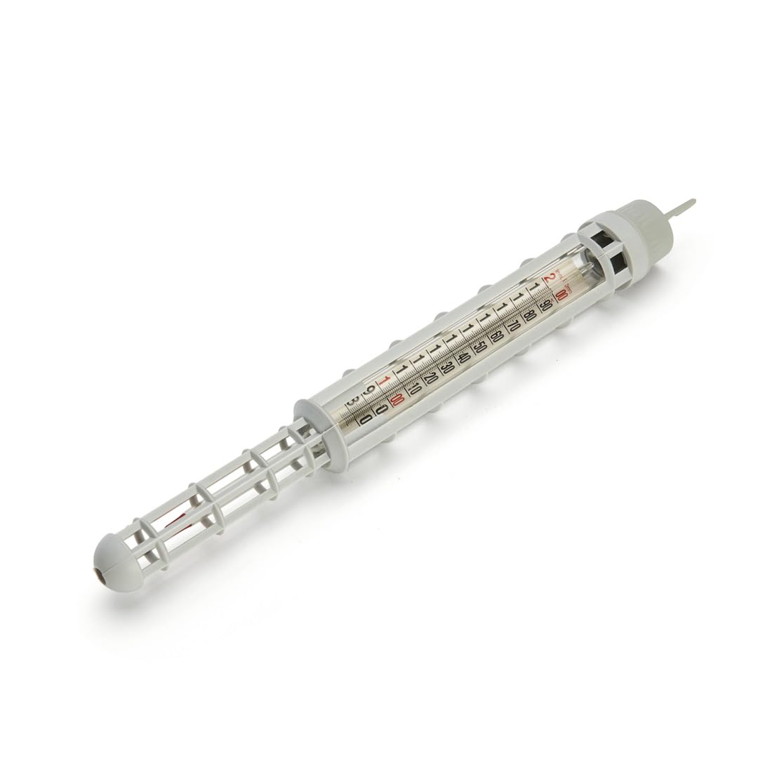 DeBuyer Sugar Thermometer, Stainless Steel, Silver, 5 x 6 x 10 cm