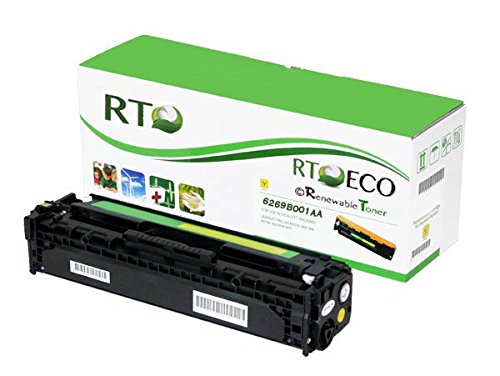 Renewable Toner 131 Canon 6269B001AA 131H Compatible Yellow Laser Toner Cartridge for use in Color imageCLASS MF8280cw MF628CW LBP-7110cw i-SENSYS MF8230cn MF8280cw LBP-7100cn LBP-7110cw