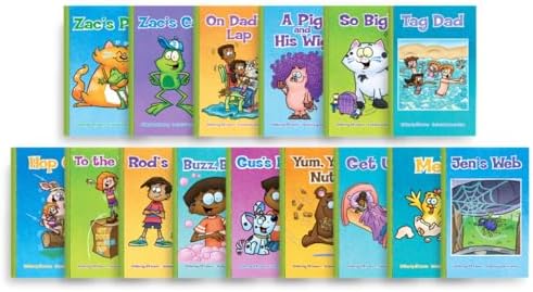 Finger Phonics Books 1-7: in Precursive Letters (British English
