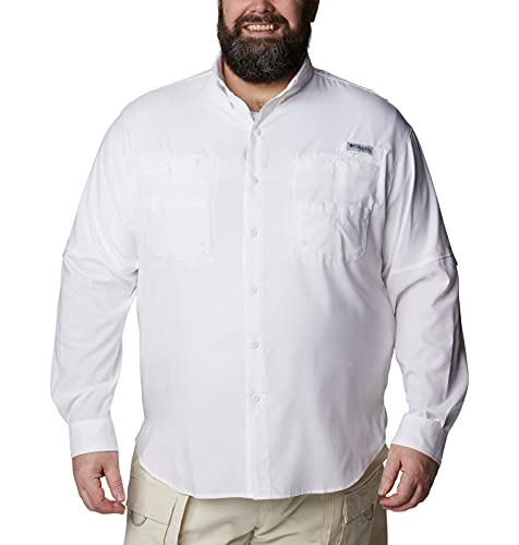 Columbia Men’s Tamiami II Long Sleeve Shirt White