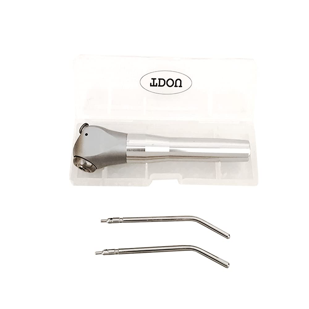 TDOU 2PCS Dental Air Water Spray Syringe Triple 3 Way 2 Nozzles Tips Metal Handle + 4Pcs Metal Alloy Nozzles/Tips/Tube: Industrial & Scientific