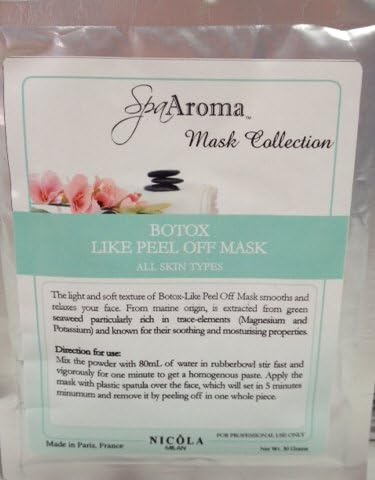 NiMi 10 by Nicola Milan, Maskdermabrasion Mask - Irish Moss Laminaria , 30 grams/1 oz