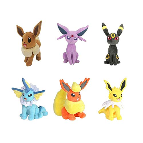 Lively Moments Pokemon Plüschtier/Kuscheltier/Plüschfigur Nachtara ca. 20 cm und Exklusive GRATIS Grußkarte – Bild 4