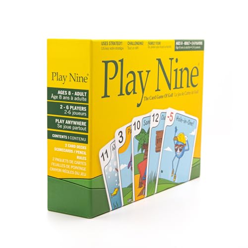 PLAY NINE The Card Game for Families,Best Strategy Game For Couples
