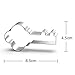 WOTOY Small Key and House Cookie Cutters Set - Stainless Steel