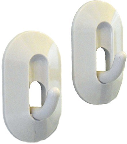 Magnetic Hooks Holder 2 Pack Kitchen Towel Pot Holder Refrigerator Hook White