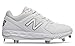 New Balance Women's Fresh Foam Velo V1 Metal Softball Shoe, White/White, 8.5 M US