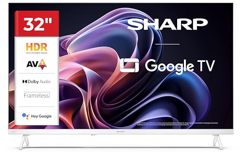 32HF2365EW - GOOGLE TV, 32" HD,FRAMELESS,60Hz, Sonido 2x3W,HDMIx3,USBx2,USB, Colore bianco