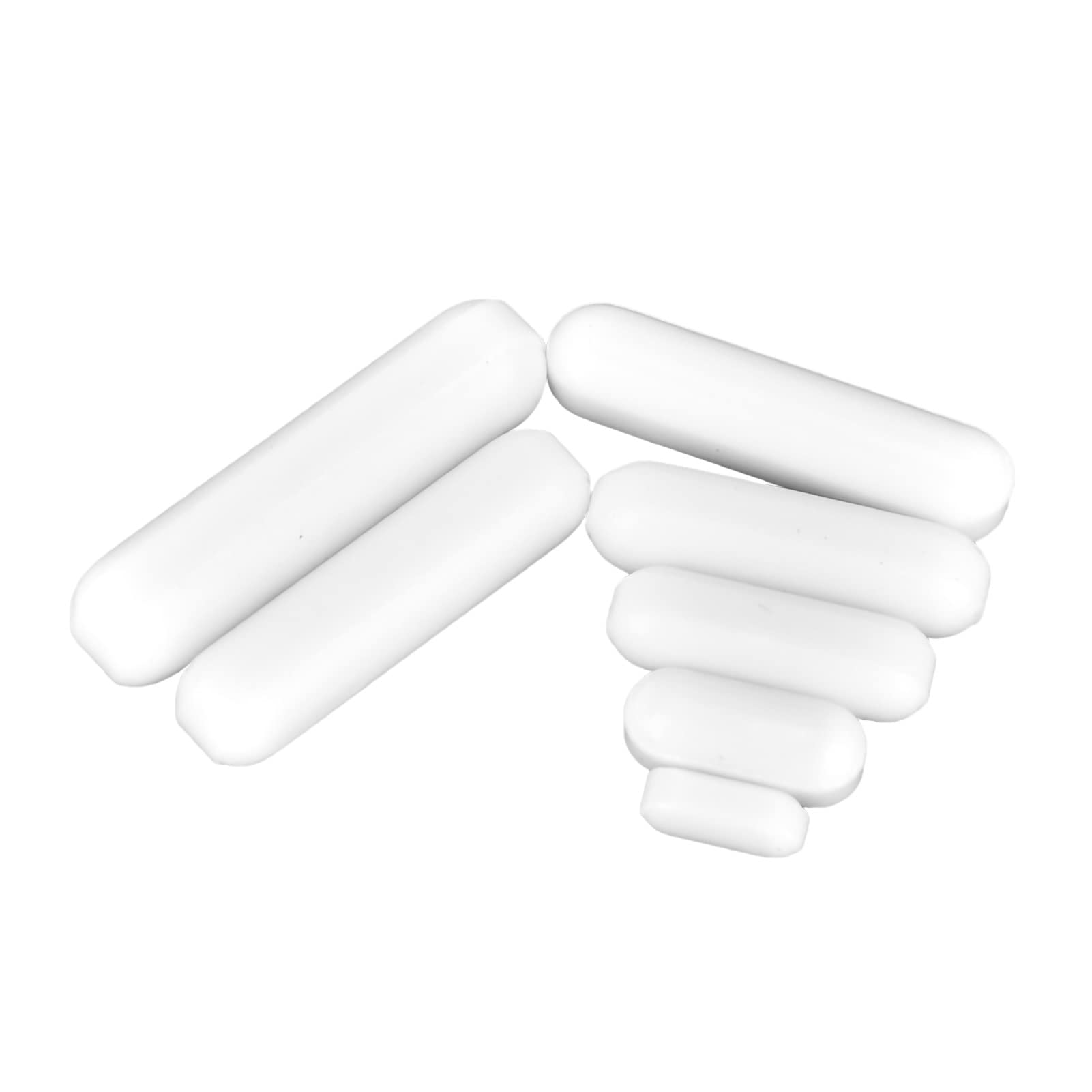 7 Pcs/Set Stir Bar USB C, Magnetic Stirrer Mixer Type C Stir Bars Laboratory PTFE Stirring Rod, Laboratory Accessories