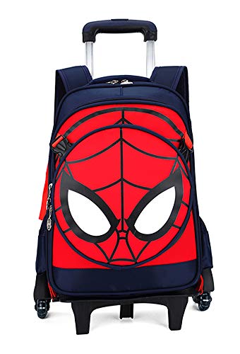 spiderman backpack with wheels