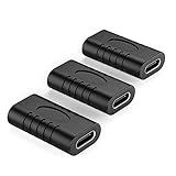 aceyoon USB C Coupler Female to Female 3 Pack Type C Extender Adapter USB 3.0 High Speed Data Sync and Charging USBC Extension Connector Compatible for Pixel 2, 3 XL, Nexus 6P, S10, S9, Mate 20, P20