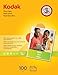 Kodak Photo Paper for inkjet printers, Matte Finish, 7 mil thickness, 100 sheets, 8.5” x 11” (8318164)