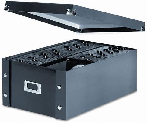 IDEASM CD Storage Box, Holds 120 Slim/60 Std. Cases