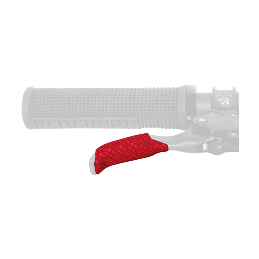 Lizard Skins, Brake Lever Cover DSP, Red Unisex Adult, One Piece