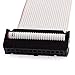 uxcell - a15112300ux1177 IDC Flat Ribbon Cable, 26 Pin, 26 Wire, 2.54 mm Pitch, 40 cm Length