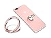 Phone Ring Finger Holder, Stand, Mirror - MAXIMEST 360 Rotation Grip and Kickstand Accessory, Compatible with All Smartphones, iPhone, Samsung Galaxy S, Note, Z Fold, Flip, Tablets, iPad (Rose Gold)