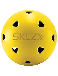 SKLZ Pelotas de golf de impacto (Pack de 12) pelotas de golf, resistentes, duraderas, más fuertes, alternativas a pelotas de golf de plástico, ideal para la práctica en el hogar