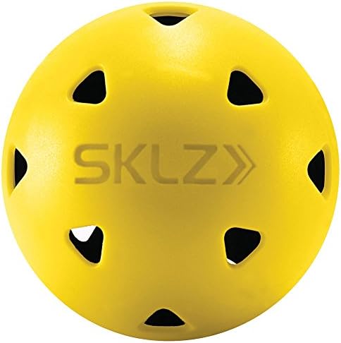 SKLZ Limited-Flight Practice Impact Golf Balls, 12 Pack