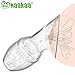 Haakaa Silicone Breast Pump with Flower Stopper 100% Food Grade Silicone BPA PVC and Phthalate Free (3.5oz/100ml) (Orange)