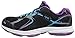 Ryka Women's Devotion Walking Shoe,Black/Dark Purple/Light Blue,10 M US