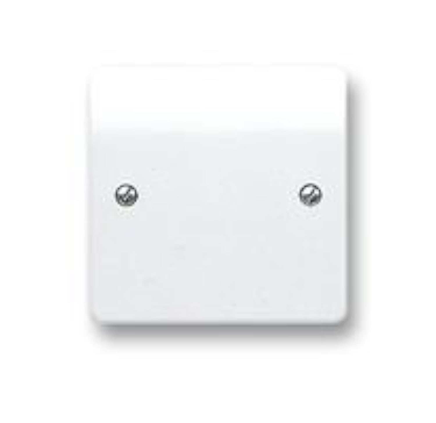 MK Logic Plus White 1 Gang Blanking Plate K3827WHI WHITE 86x86mm