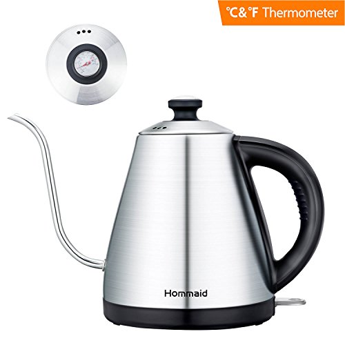 Pour Over Kettle â€“ Fixed Thermometer For Exact Temperature Hommaid