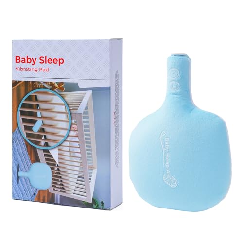 Baby Vibrating Soother, Crib Soother for Sleep with Vibrations, USB-C  Fast Charging, Simple Cleanup, 60-Minu