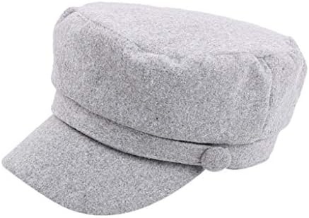 Ladies Womens Girls Wool Blend Baker Boy Peaked Cap Newsboy Hat