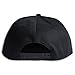 Jescakoo Adjustable Hip-hop Hat Metal Skull Studded Snapback with Chain Black 018