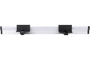 Dpofirs 20" Sturdy Aluminum Alloy RV Table Rail with Enhanced Stability for Motorhomes, Caravans, and Boats
