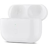 OLEBAND Case Compatible with Airpods Pro 2&amp;1 Charging Case | Easy to Pair Earbuds with Pairing Button,Support Both Wired and Wireless Charging,Compatible with iPods Pro 1st/2nd (White)