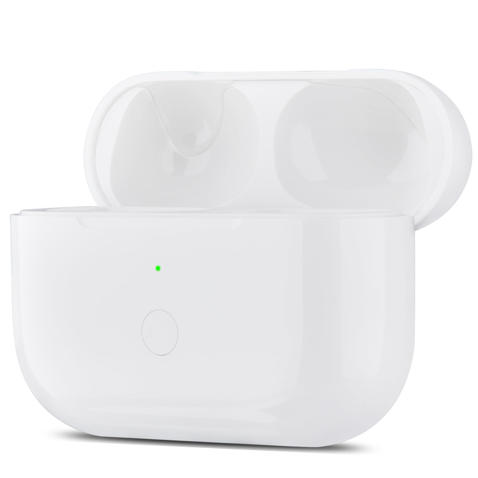 Photo 1 of Replacement for Airpods Pro 2&1 Charging Case:Easy to Pair Your Air pods Pro Earbuds with Pairing Button,Support Both Wired and Wireless Charging,for iPods Pro 1st/2nd Gen Charger case