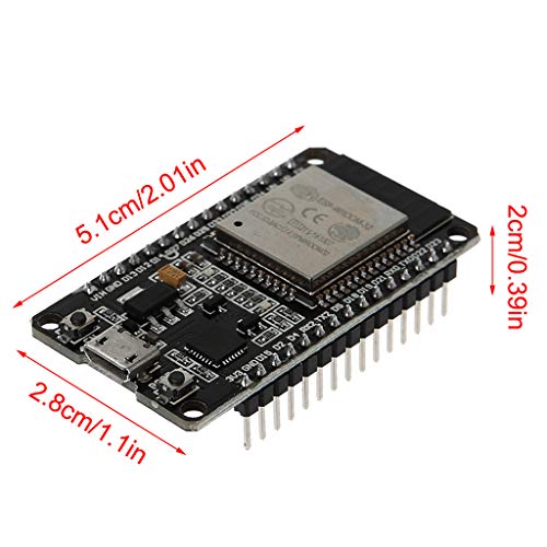 Itlovely ESP-32 ESP-32S Development Circuit Board 2-in-1 WiFi+Bluetooth Dual Core Module