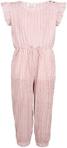 Organic Toddler Girls Jumpsuit By [Zahi Organics] -100% Organic Cotton Jumpsuit