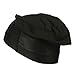 Black Thick Spandex Dreadlock Skull Cap - Thick