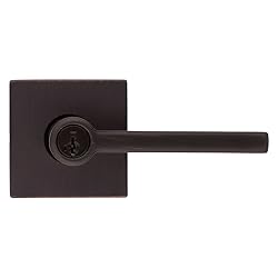 Kwikset Halifax Entry Door Handle with Lock and