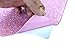 Glitter Foam Sheets Self Adhesive Sticky 8 x 12 Back Paper 10 Pack for Children's Craft Activities DIY Cutters Arts and Crafts (Pink)