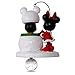 Hallmark 1795QXD6162 Disney Mickey Mouse Mickey & Friends Snowman Keepsake Christmas Ornaments