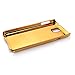 Galaxy Note 3 Case, NSSTAR Beauty Luxury Shiny Sparkle Bling Bling Glitter Handcraft Crystal [Rhinestone Diamond] Hard Plastic Plated Slim Case Cover Full Cover Protective Case for Galaxy Note 3,Gold