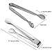 Sugar Tongs Set of 6, Food Grade Premium Stainless Steel Ice Tongs, Small Kitchen Serving Tong for Tea, Coffee, Mini Serving, Appetizers