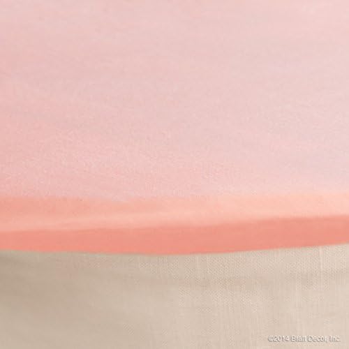 Bratt Decor Classic Round Cradle Sheet Light Pink