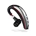 Bluetooth Headset,Anter Ultralight Wireless Earpieces with Noise Reduction Mic,Comfortable , Secure Fit Earbuds for Cell Phones-Black+Red